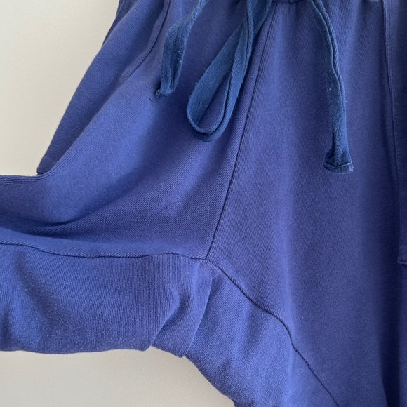 FP Beach by Free People Matching Sweatshirt & Sweatpants Set, Dark Blue, Size XS - Picture 13 of 16